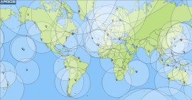 antennas satellite surveillance maritime