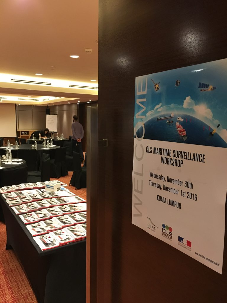 Maritime surveillance workshop in Kuala Lumpur, December 1st, 2016.
