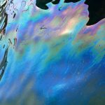 oil spill at sea