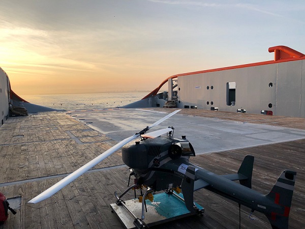 New Successful Drone Deployment from vessel with SwissDrones SDO 50 v2 VTOL platform